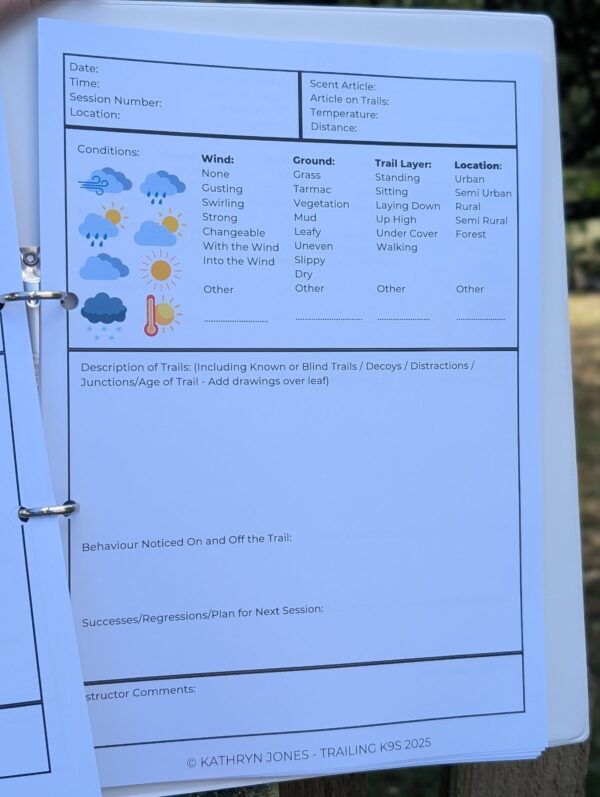Trailing Log Book - Image 2